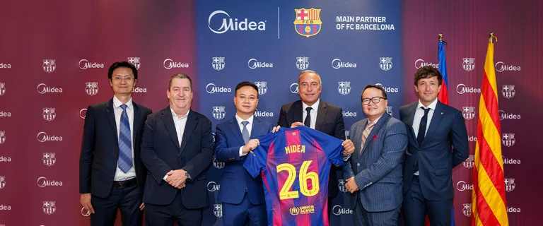 Midea é a nova Parceira Principal do FC Barcelona para as próximas cinco temporadas